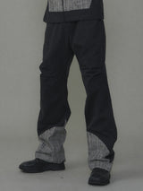 ESSENTIAL 01 PINTUCK PANTS BLACK