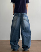Root Balloon Denim Pants