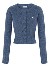Wool Bokashi Crop Cardi