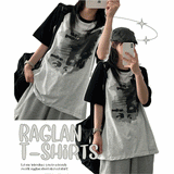 Rinel ラグアンド半袖Tシャツ
