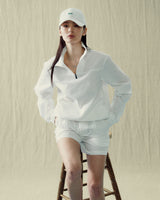 Stranger Regular Fit Seersucker Shorts (White)