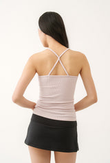 【即日発送】Athletic slit skirt - black