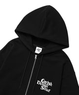 セラーロゴジップアップフーディー ブラック(CV2EFUM480A)