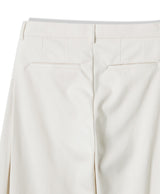Matty Wool Deep Tuck Wide Slacks