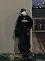 Photo a Half Necked Long Sleeved (2color)