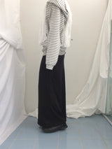 Slim Base String Long Skirt