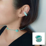 ユニセックス CHUNKY イヤーカフ｜ピアス穴不要・軽量・ミニマルデザイン Unisex Bold Couple Ear cuff