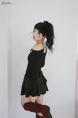 Beloa shine cancan skirt