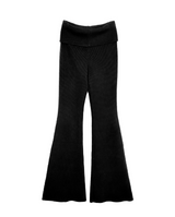 ben over low ribbed bootcut knit pt