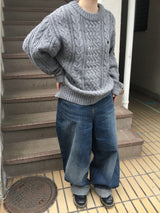 Poison denim pants