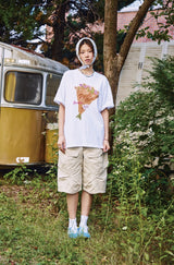 26SS★ DTP プチ フラワー ショートスリーブ Tシャツ