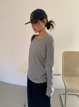 Hikkat Round Long Sleeve Tee