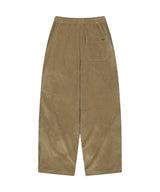 BRUSHED WIDE CORDUROY PANTS_BROWN 