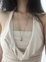 Gemstone Bulb Necklace