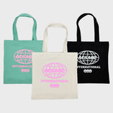 Global logo eco bag Mint