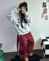SHOULDER ARM PRINTING TATTOO PATCH CHERRY HOODIE🍒🩵🤍3COLOR