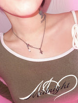 Star mushroom necklace (2type)