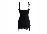 mini frill sleeveless one-piece (2color)