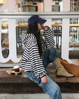 Fiction Stripe Hoodie