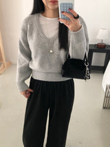 [MADE] ENTOL VELOUR WIDE PANTS