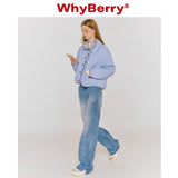 Why Berry 23AW "Classic Remake" Retro Blue Jeans