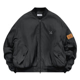 WALES PIGMENT WASHING SHIRRING MA-1 UNISEX (2Color)