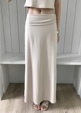 Lumi Square Half-Neck Sleeveless Dress Set