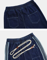 [BELT SET] ロープラインデニムパンツ