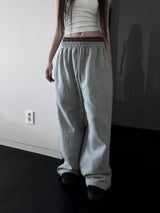 サギングバンドワイドパンツ (fleece-lined / 2color)