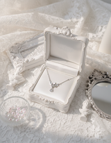 [fromis_9 Baek Jiheon Necklace] ムーンライトティアドロップカラーボーンネックレス