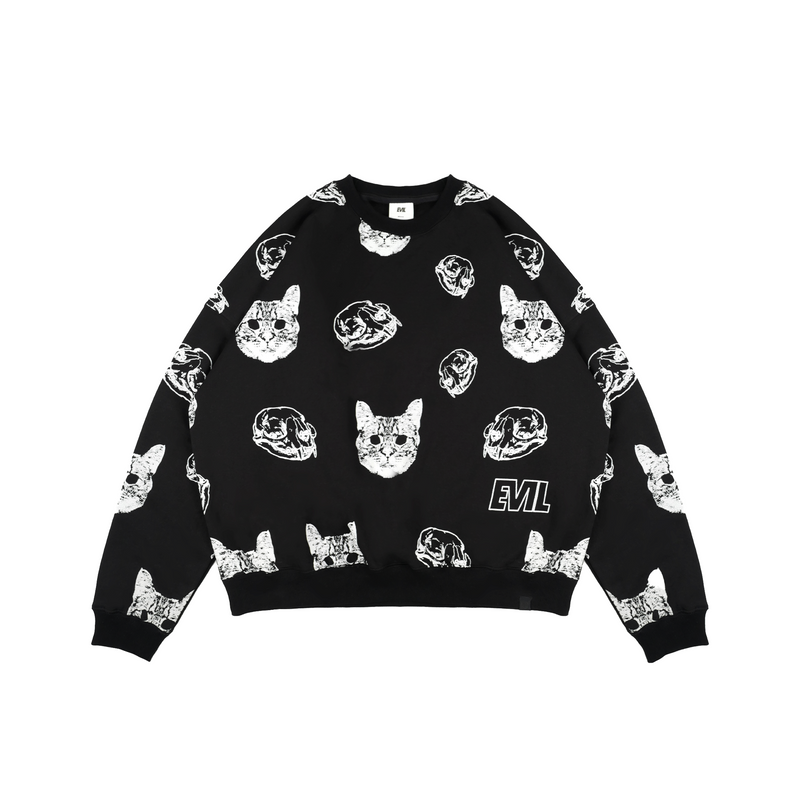 EVILクロウネックヘッドキャット