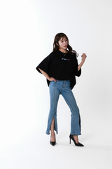 Pileコラボレーション l バックプリントTシャツ