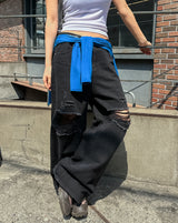 [Planned Product] アーティダメージウォッシングワイドデニムパンツ
