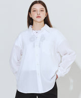 REGULAR FIT SEERSUCKER SHIRTS_IVORY