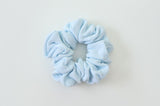#Back Slit Square Short Sleeve Knit + Scrunchie Set (5color)