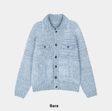[wool20%] エリーボカシハンドメイドニットカーディガン