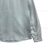 Icy Western Pocket Denim Shirt
