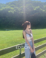 【MADE】Ribbon sleeveless