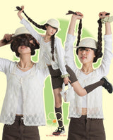 EOHWORKS フラワーイエローキャンプキャップ