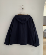 About Colorful Hood Bomber Jacket