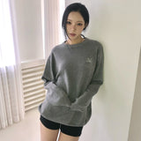 エイドリアンバックレザールーズフィットニット UNISEX (4Color)