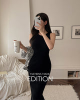 【MADE】Ribbed long dress