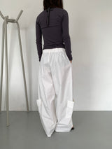 FOLD CARGO WIDE PANTS (5C)