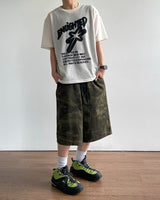 Tank Camo Bermuda Pants