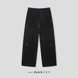 [Unisex] Velvet mink rivet banding pants