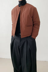 RELAX PADDING JACKET CHOCOBROWN