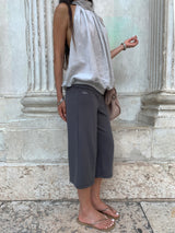 [Ofom] WIDE CAPRI PANTS