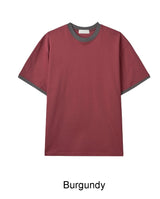 Peron Ringer short-sleeve T-shirt