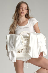 Glow routine ラウンドトップ, White