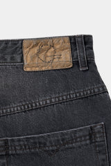 エイジスプラッターカーペンターデニムパンツ(Washed Black)